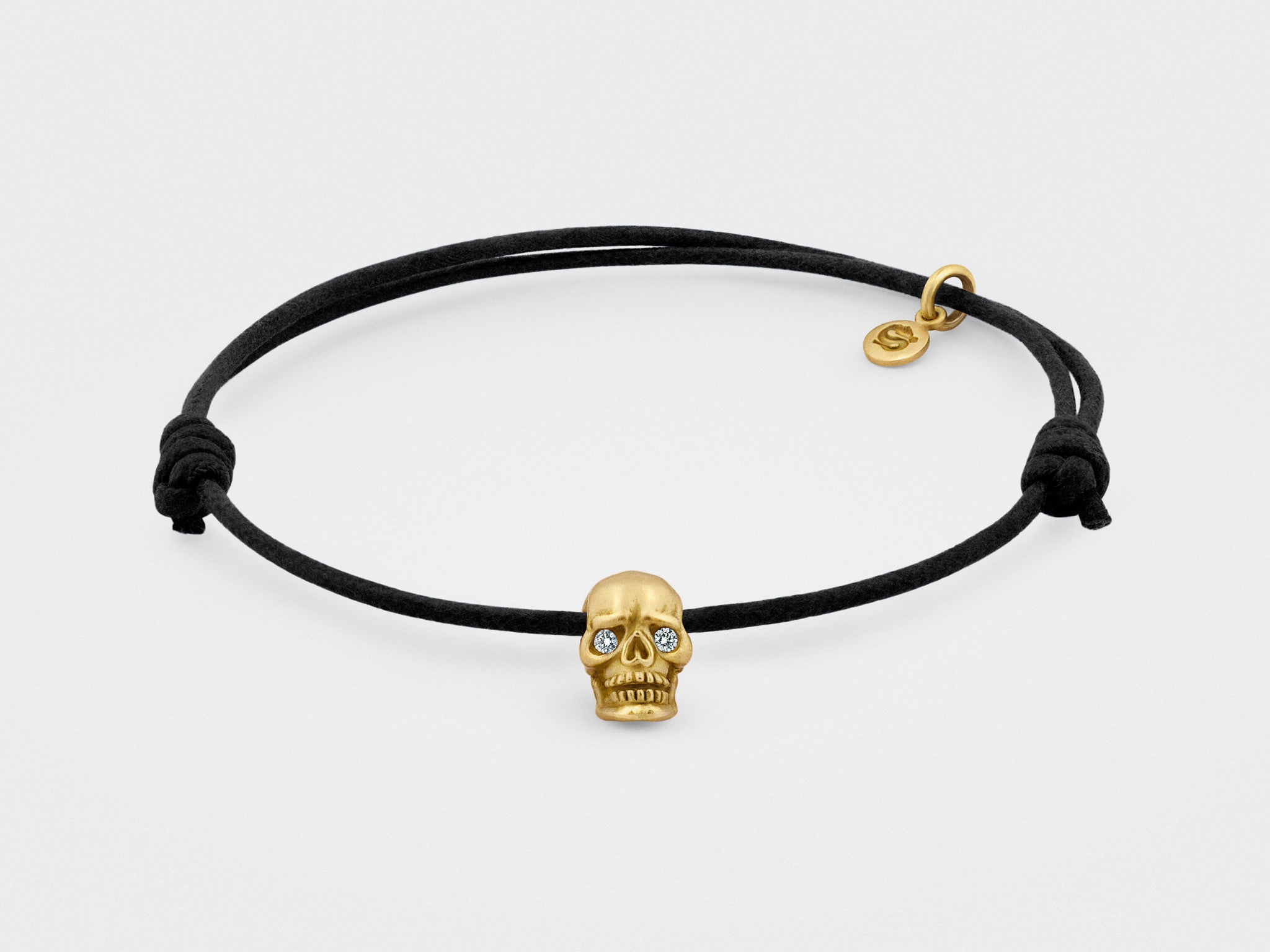 Diamond store skull bracelet